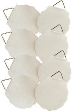 Z-Design Bildaufhänger 3732 30mm weiß 8 St./Pack.