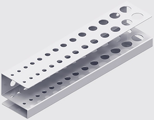 Bohrerleiste H.40mm B.188mm T.40mm STA weiß ALFER ELEMENT SYSTEM