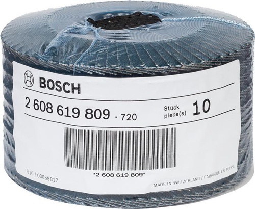 Bosch Fächerschleifscheibe X551 Expert for Metal D.115mm Bohrung 22,23mm K80 X-LOCK