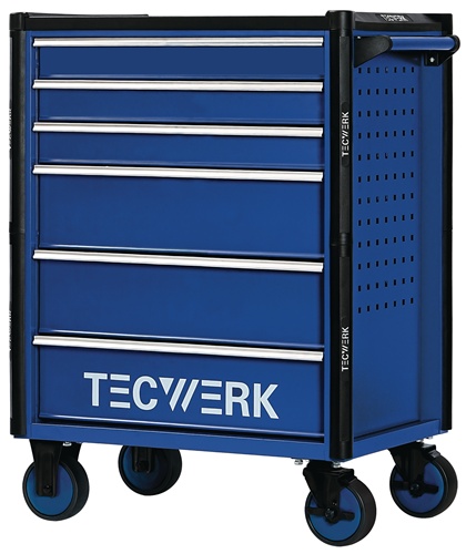TECWERK Werkzeugwagen TREND 2.0 B745xT475xH950mm 300 kg 6 Schubladen 