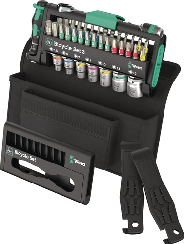 Bit-/Steckschlüsselset Bicycle Set 3 41-tlg.BZT PH/TORX®/Schlitz/6-KT.WERA