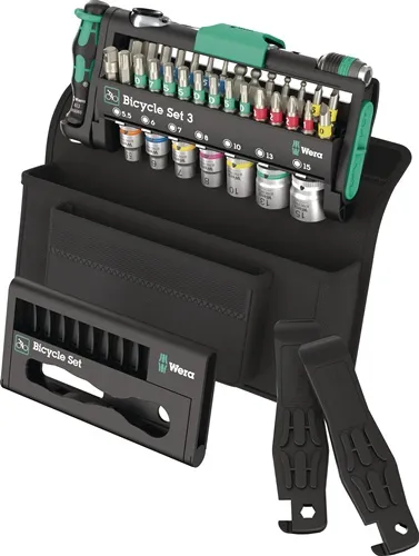 Bit-/Steckschlüsselset Bicycle Set 3 41-tlg.BZT PH/TORX®/Schlitz/6-KT.WERA