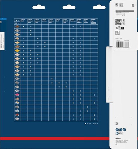 Bosch Kreissägeblatt Expert for Steel D.305mm Bohrung 25,4mm 60Zähne MTCG