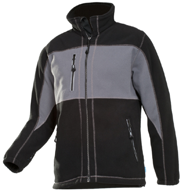 SIOEN Fleecejacke DURANGO grau/schwarz (611ZA2T01)