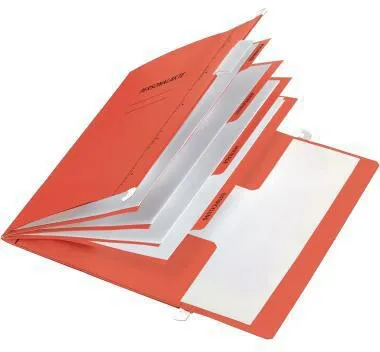PAGNA Personalmappe 44105-01 DIN A4 34x24,5x0,8cm Karton rot