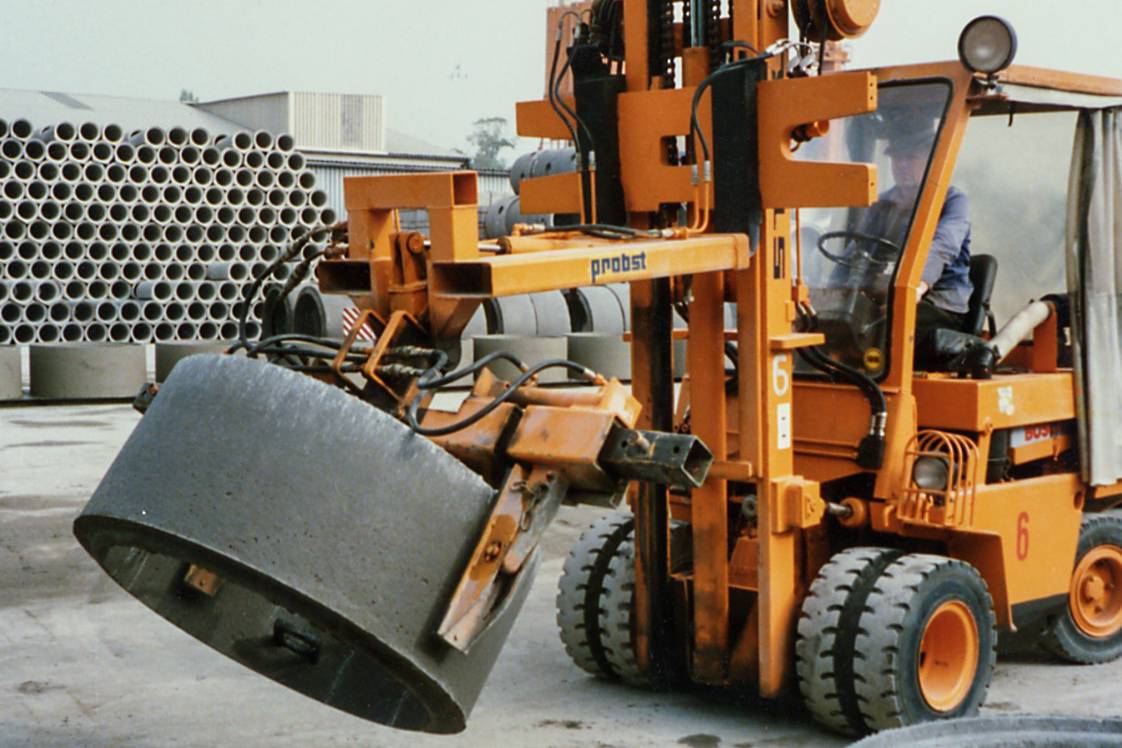 Probst AG Aufstellgerät für Schachtringe