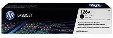 HP Toner CE310A 126A 1.200Seiten schwarz