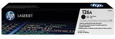 HP Toner CE310A 126A 1.200Seiten schwarz