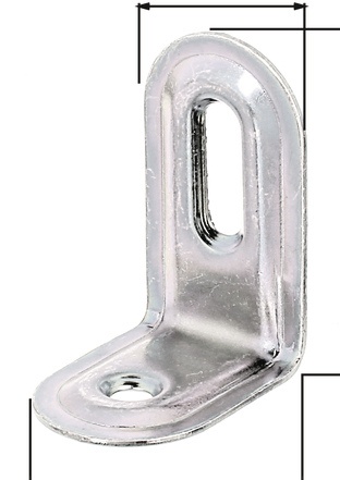 Verstellwinkel L.28x40mm B.22mm S.1mm STA roh galv.verz.d.pass.GAH