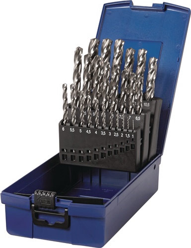 TECWERK Spiralbohrersatz DIN 338 Typ N Z3 HSS-Co5 