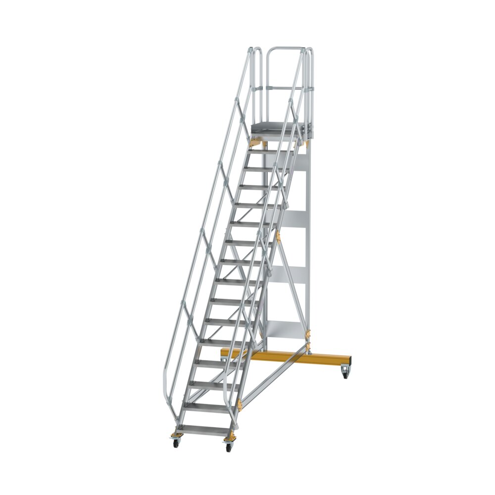 MUNK Plattformtreppe Aluminium,Stahl verzinkt