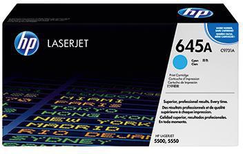 HP Toner C9731A 645A 12.000Seiten cyan