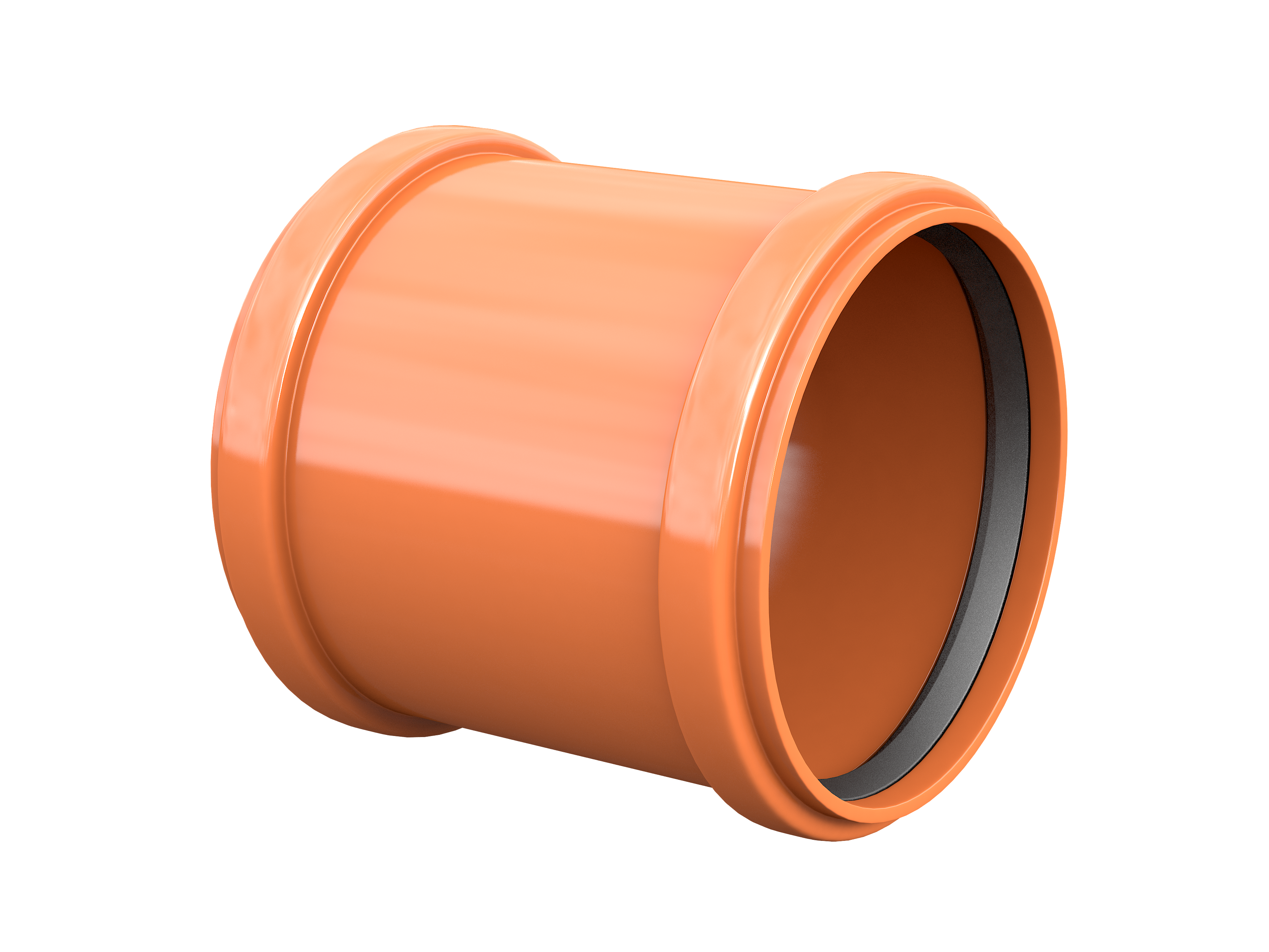 Funke KGU-Überschiebmuffe - DN/OD 110 - 160 inkl. Dichtungen