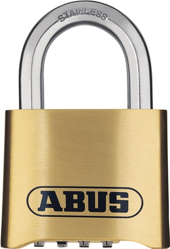 Zahlenvorhangschloss 180IB/50 B/SB Schlosskörper-B.52mm MS Zahlenroll.4 ABUS