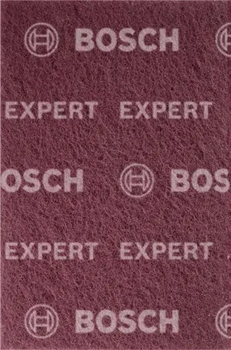 Bosch Vliespad EXPERT N880 Abm.152x229mm rot sehr fein A f.Handschleifen