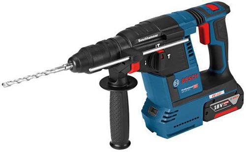 Bosch Akku-Bohrhammer GBH 18V-26F Spannung 18V Schlagenergie 2,6J SDS-Plus o.Akku/Lade