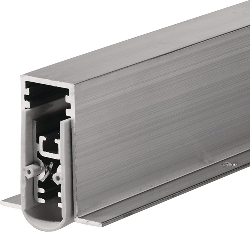 Türdichtung EllenMatic Soundproof Omega DIY Aluminium blank silber ELLEN