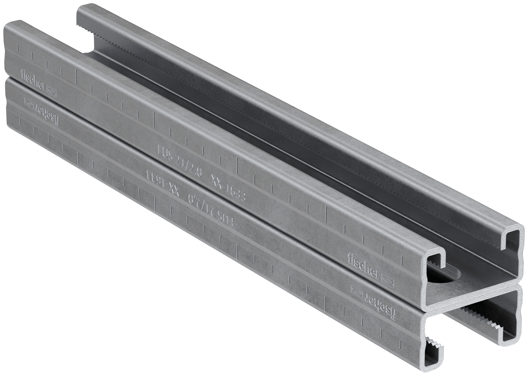 fischer Montageschiene FUS 21D/2,0 - 3 m feuerverzinkt