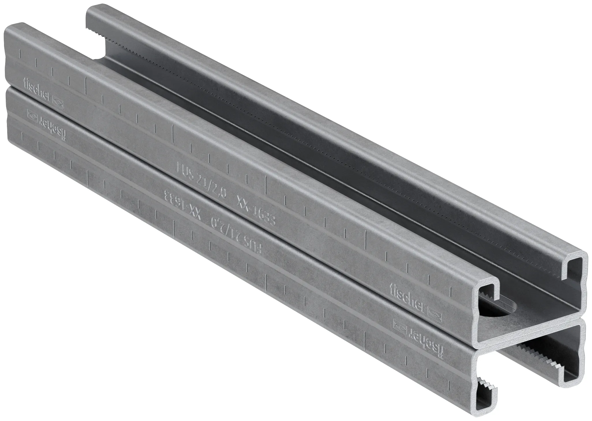 fischer Montageschiene FUS 21D/2,0 - 3 m feuerverzinkt