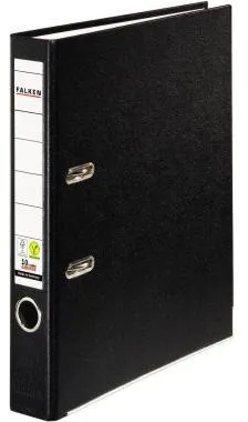 Falken Ordner S50 09984170 DIN A4 50mm PP schwarz