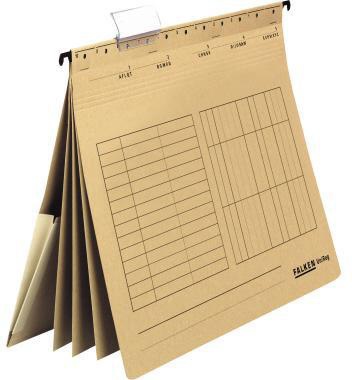 Personalhefter Falken UniReg DIN A4 kaufmännische Heftung Manilakarton recycelt naturbraun FALKEN