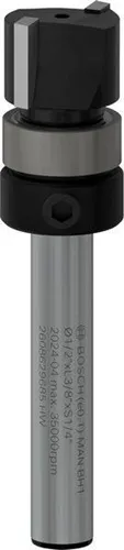 Bosch Bündigfräser PRO D.12,7mm Arbeits-L.9,5mm Schaft 6,35mm