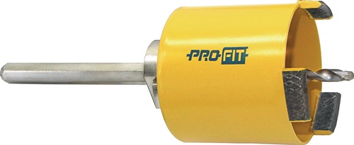 Lochsäge Concrete Light Dry D.133mm Schnitt-T.65mm HSS Schaftausf.Click & Drill