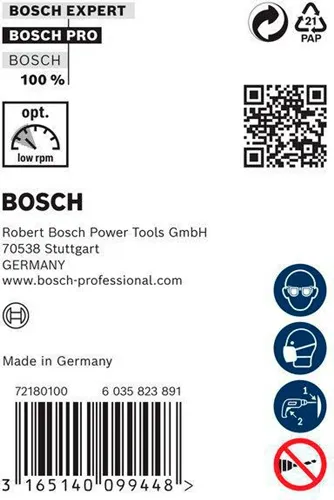 Bosch Schalungsbohrer PRO Metal D.30mm L.600mm Schaft-D.11mm HSS blank f.13mm-Futter