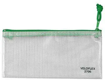 Veloflex Reißverschlusstasche 2706000 200x100mm PVC DIN A6