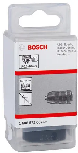 Bosch Schnellspannbohrfutter Spann-W.0,5-10mm Aufnahme 1/2- 20Zoll