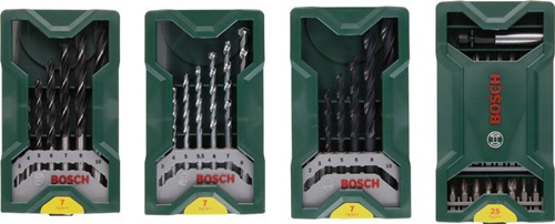 Bosch Multipack Mini-X-Line-Set 7tlg. 3+1