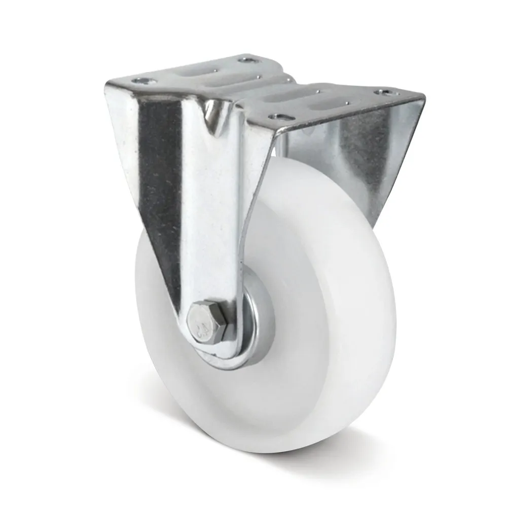 Bockrolle PP Basic, spurlos, Ø x Breite 80 x 34 mm, TK 80 kg