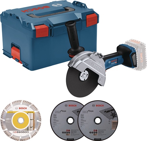 Bosch Akku-Winkelschleifer GWS 18V-180 P Prof.Solo 18V 180mm 6100min-¹ L-BOXX 