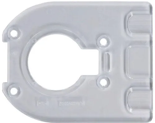 Bosch Grundplatte PRO Abm.118x93x7mm halbrund