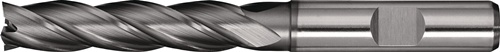 Schaftfräser DIN 844 TypN D.3mm Einsatz-L.18mm HSS-Co8 TiCN Weldon TW