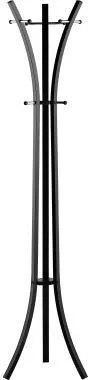 Alco Standgarderobe 2873-11 9 Kleiderhaken Metall matt sw