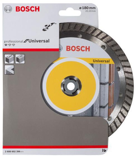 Bosch Diamanttrennscheibe Standard for Universal Turbo D.180mm Bohrungs-D.22,23mm