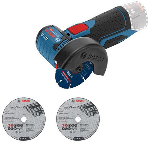 Bosch Akku-Winkelschleifer GWS 12V-76 Spannung 12V Kap.3Ah o.Akku/Ladegerät i.Karton