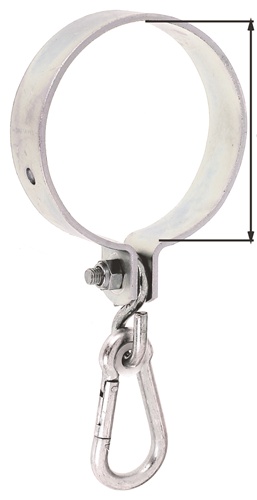 Schaukelschelle D.120mm STA galv.verzinkt, max.Belastung 70kg