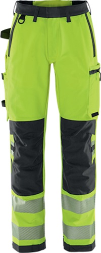FRISTADS Damen-Stretchhose High Vis Green 2665 GSTP Gr.44 gelb/schwarz 260g/m²