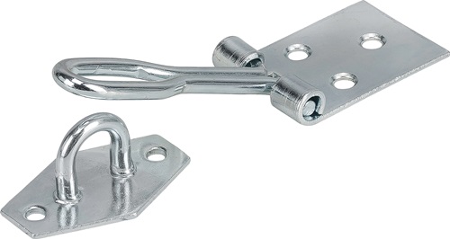 Drahtüberfalle L.80mm B.22mm STA blau verz.m.Ösenplatte VORMANN