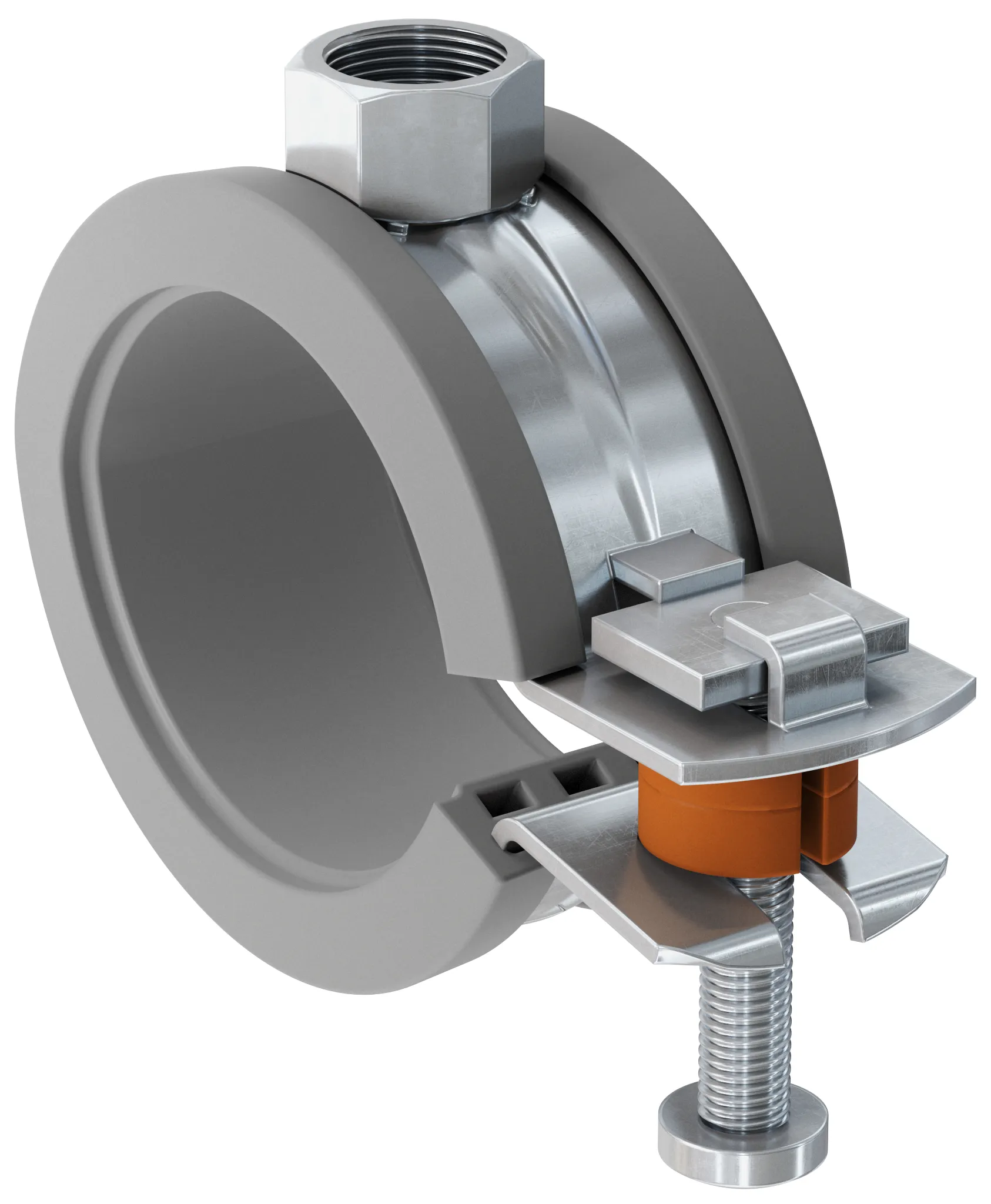 fischer Kunststoffrohrschelle FKS 50 - 55