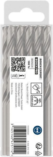 Bosch Metallbohrer PRO Metal Arbeits-L.75mm D.7,8mm L.117mm 10St.
