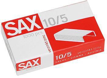 SAX Heftklammer 1-105-00 Nr.10/5mm verzinkt 1.000 St./Pack.