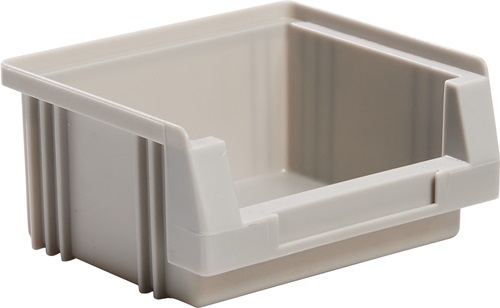 Sichtlagerkasten PLK L90xB102xH50mm PP grau LA-KA-PE