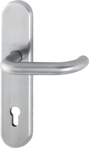 Langschild-Halbgarnitur Paris E138F/3310 VA F69 PZ 92mm DIN L/R HOPPE