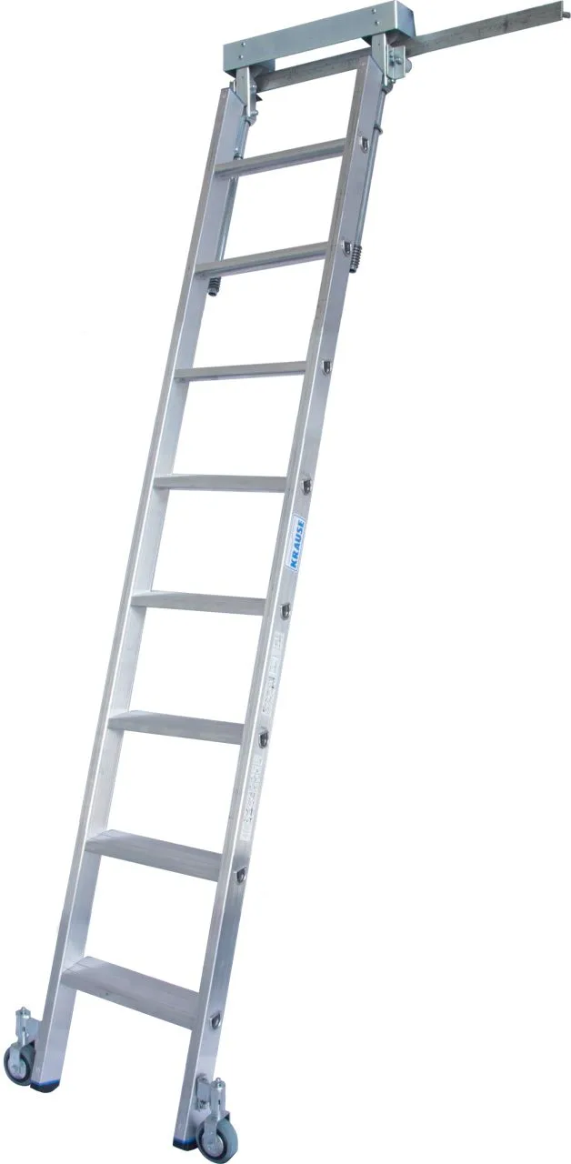 Krause STABILO Stufen-RegalLeiter T-Schienenanlage 1x8 Stufen