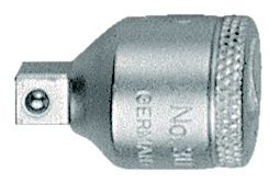 Reduzierstück 3020 Antriebs-4-KT.3/8 Zoll Abtriebs-4-KT.1/4 Zoll L.28mm GEDORE
