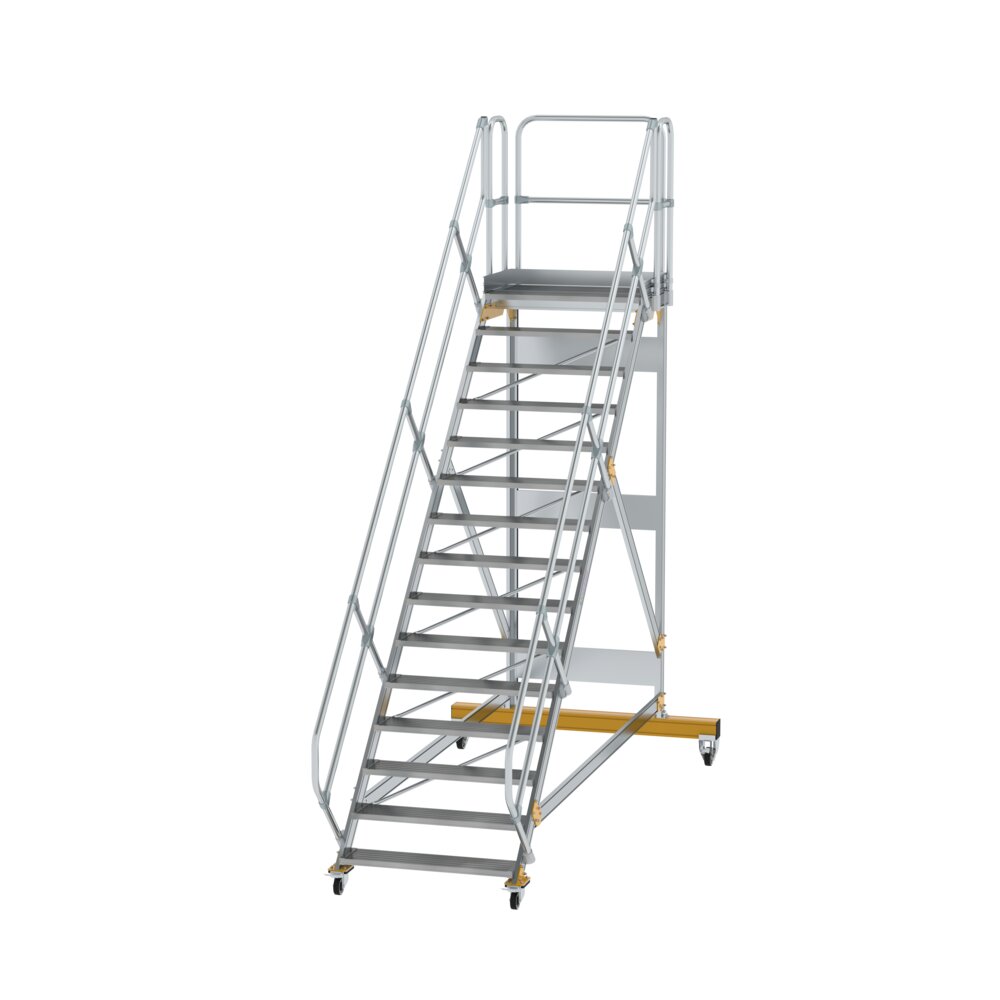MUNK Plattformtreppe Aluminium,Stahl verzinkt