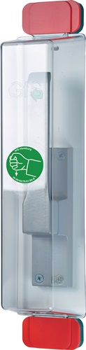 Fluchttürhaube Typ E Sicherung v.Treibriegeln Macrolon-Kunststoff transp.GFS